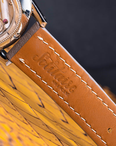 Bespoke Watch Strap in Etoupe Epsom