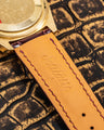 Bespoke Watch Strap in Reddish Brown Crocodile