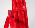 Bespoke Clutch Bag Strap in Red Nappa