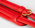 Bespoke Clutch Bag Strap in Red Nappa