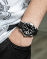 Solitaire Rubber straps in Classic Black for Rolex Submariner 116610LN