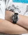 Solitaire Rubber straps in Classic Black for Rolex Submariner 116610LN