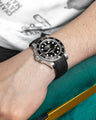 Solitaire Rubber straps in Classic Black for Rolex Submariner 116610LN