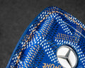 Bespoke Key Fob Cover in Blue Goyard