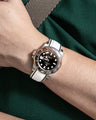 Solitaire Rubber straps in Cookie White for Rolex GMT-Master II 126711CHNR