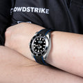 Solitaire Rubber straps in Navy Black for Rolex Submariner 116610LN