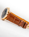 Bespoke Watch Strap in Chestnut Brown Crocodile