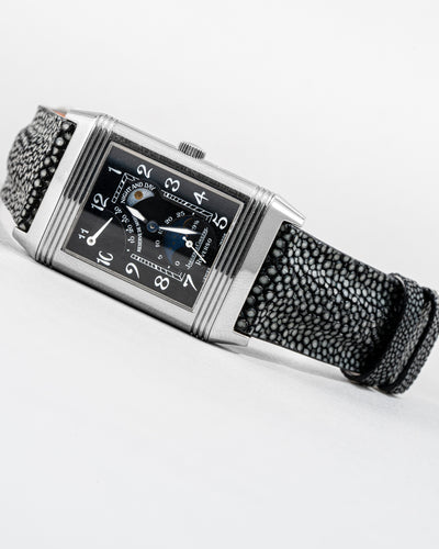 Bespoke Watch Strap in Black Stingray