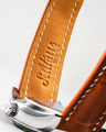 Bespoke Watch Strap in Chestnut Brown Crocodile