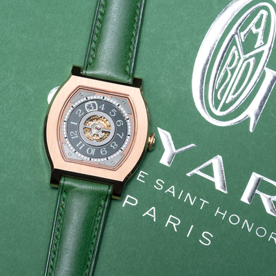 Solitaire Universal Straps in Jade Stone Buttero for F.P. Journe Vagabondage