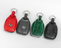 Bespoke Key Fob Covers in Crocodile and Nappa