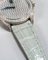 Bespoke Watch Strap in Grey Himalayan Crocodile