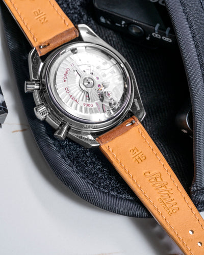 Solitaire Universal Straps in Chestnut Pueblo for Omega Speedmaster