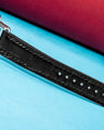 Bespoke Watch Strap in Black Crocodile