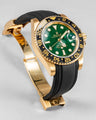 Solitaire Rubber straps in Classic Black for Rolex GMT-Master 116718LN