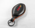 Bespoke Key Fob Cover in Black Nappa