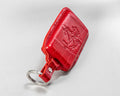 Bespoke Key Fob Cover in Red Crocodile