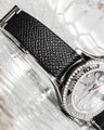 Bespoke Watch Strap in Black Epsom