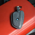 Bespoke Key Fob Cover in Graphite Grey Crocodile