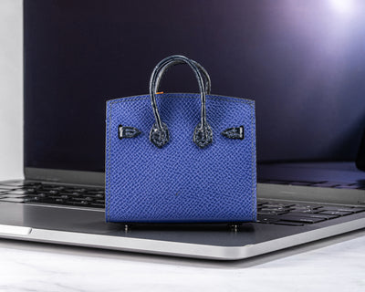 Royale Blue Luxe Mini Bag Charm