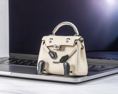 Ivory Grace Luxe Mini Bag Charm