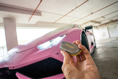 Bespoke Key Fob Cover in Olive Grey Crocodile