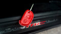 Bespoke Key Fob Cover in Ferrari Red Crocodile