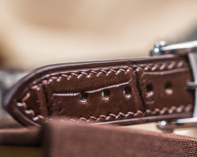 Bespoke Watch Strap in Brown Crocodile