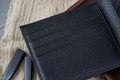 Bespoke Bifold Wallet in Black Chevre