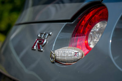 Bespoke Key Fob Cover in Grey Crocodile