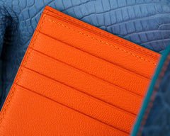 Bifold Wallet - Himalayan Crocodile – Hepha Bespoke