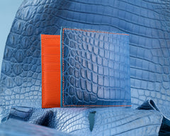 Bifold Wallet - Himalayan Crocodile – Hepha Bespoke