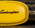 Bespoke Key Fob Cover in Yellow Nappa