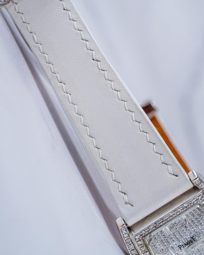 Bespoke Watch Strap in White Nappa