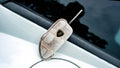 Bespoke Key Fob Cover in Natural Himalayan Crocodile