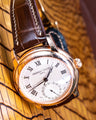 Bespoke Watch Strap in Chocolate Brown Crocodile