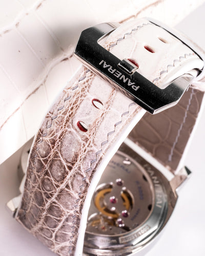 Bespoke Watch Strap in Natural Himalayan Crocodile