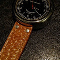 Bespoke Watch Strap in Brown Ostrich